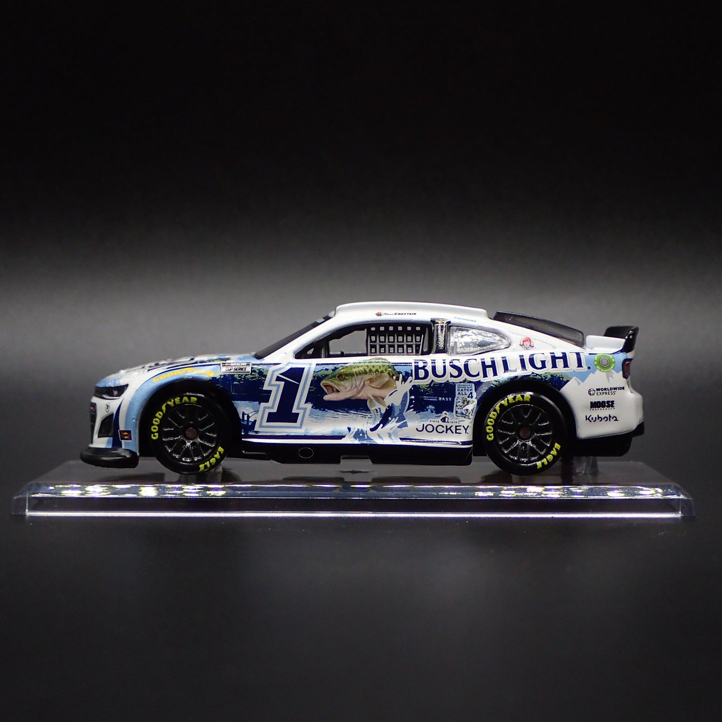 2024 24 CHEVY CAMARO ZL1 1 ROSS CHASTAIN BUSCH FISHING NASCAR 1:64 DIECAST CAR