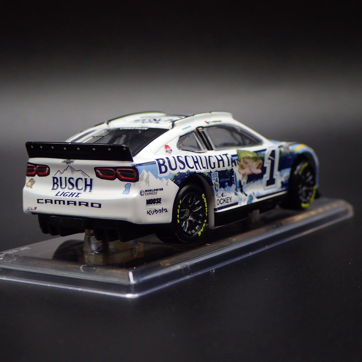 2024 24 CHEVY CAMARO ZL1 1 ROSS CHASTAIN BUSCH FISHING NASCAR 1:64 DIECAST CAR