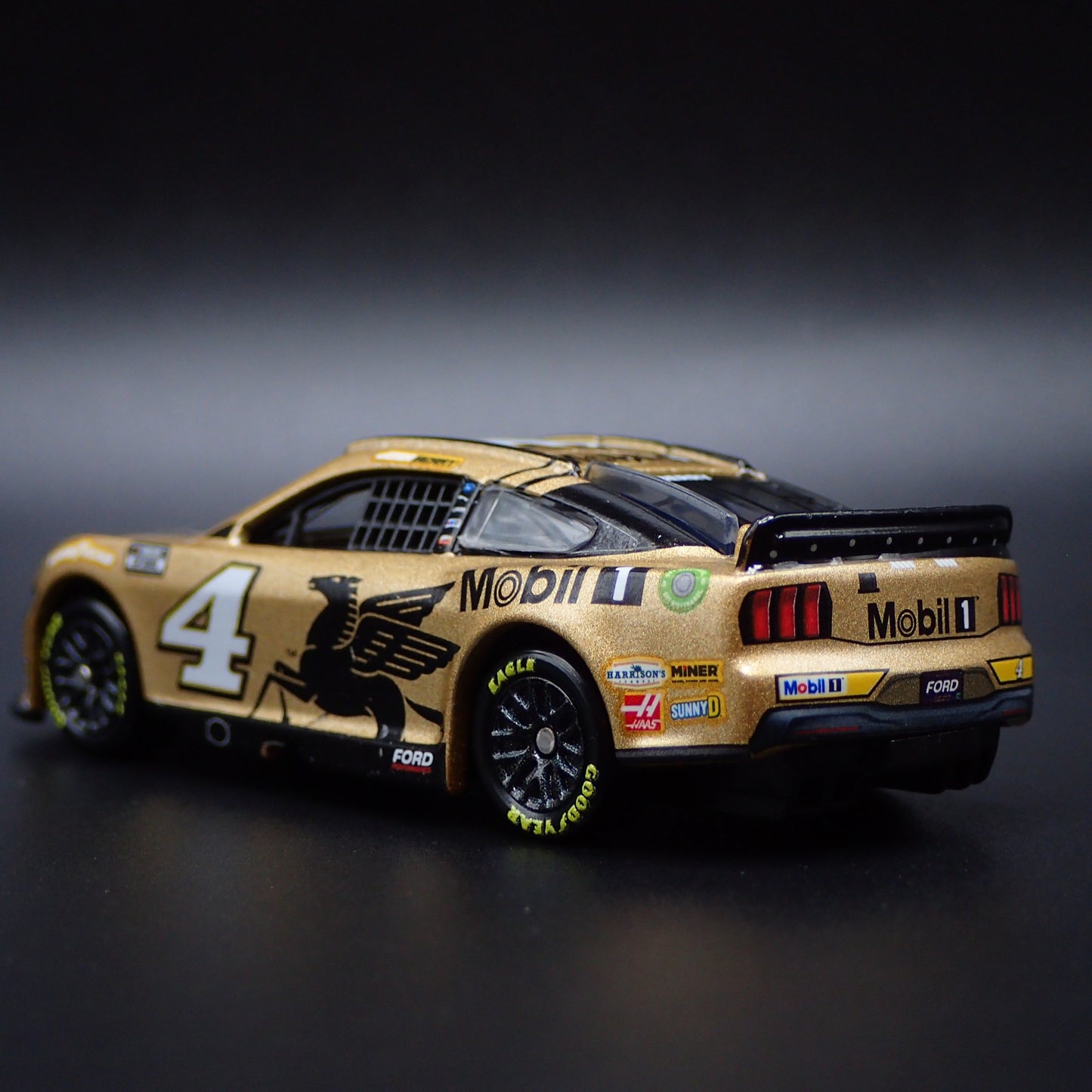 2024 24 FORD MUSTANG #4 JOSH BERRY MOBIL 1 NASCAR 1:64 SCALE DIECAST MODEL CAR