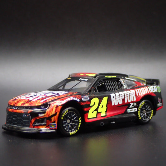 2024 24 CHEVY CAMARO ZL1 #24 WILLIAM BYRON RAPTOR HIGH HEAT NASCAR 1:64 DIECAST