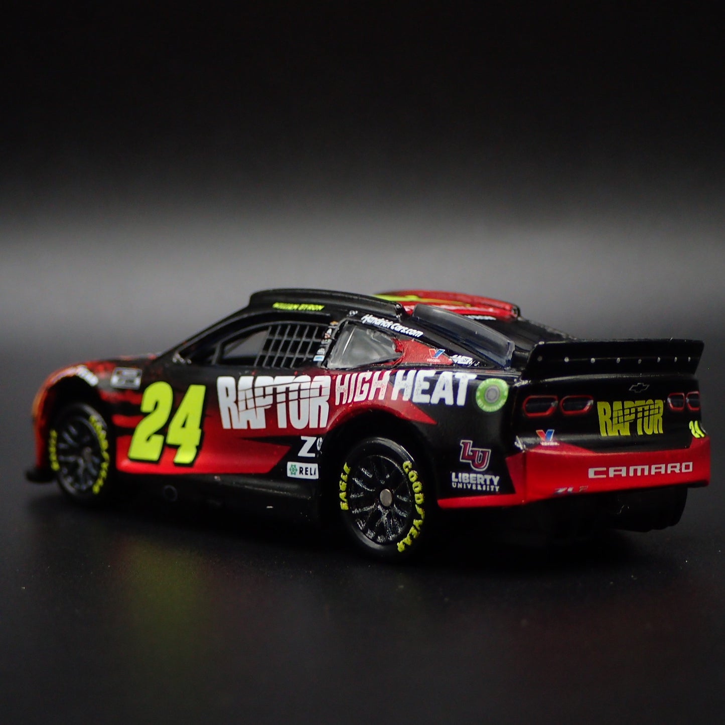 2024 24 CHEVY CAMARO ZL1 #24 WILLIAM BYRON RAPTOR HIGH HEAT NASCAR 1:64 DIECAST