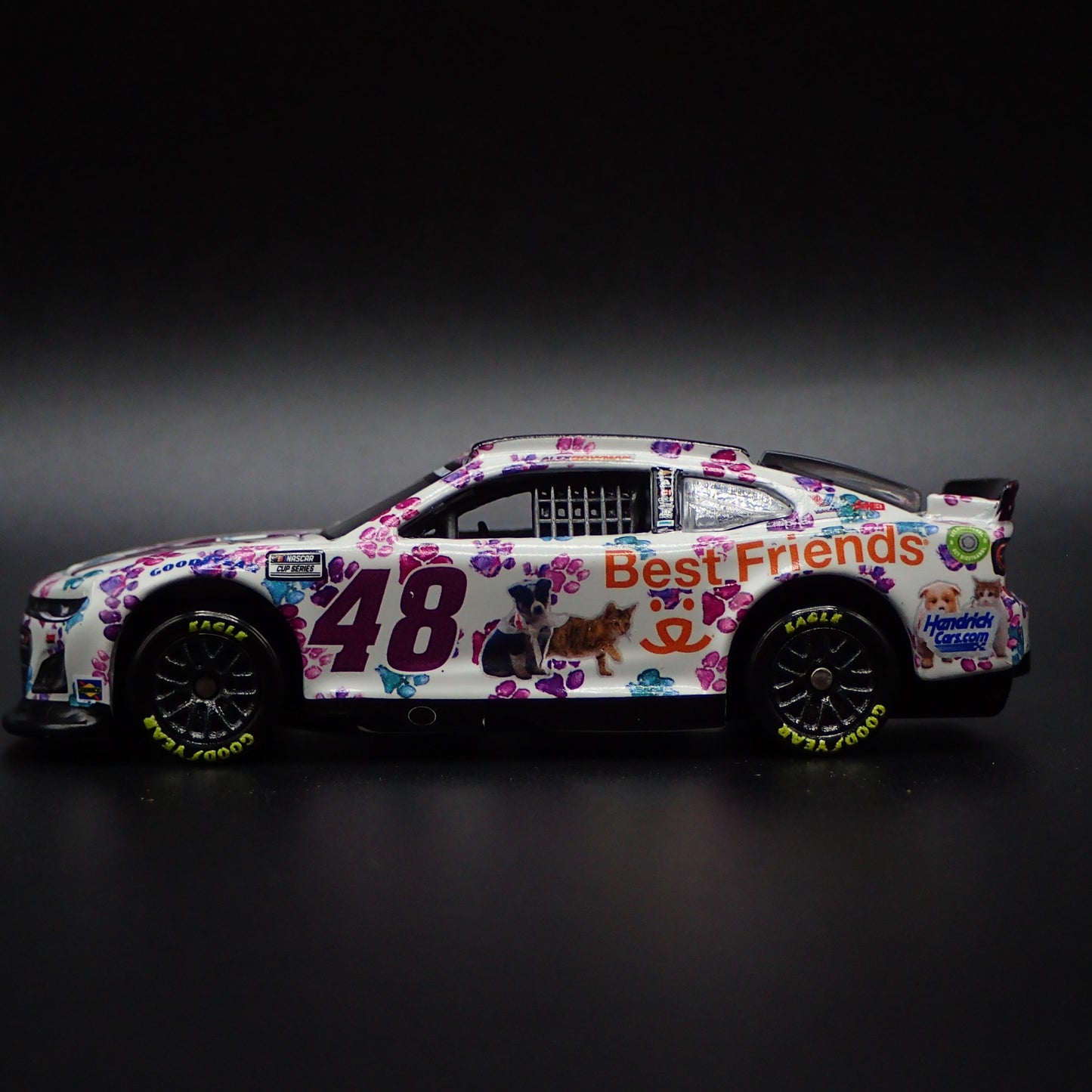 2024 CHEVY CAMARO ZL1 #48 ALEX BOWMAN ALLY BEST FRIENDS NASCAR 1:64 DIECAST CAR