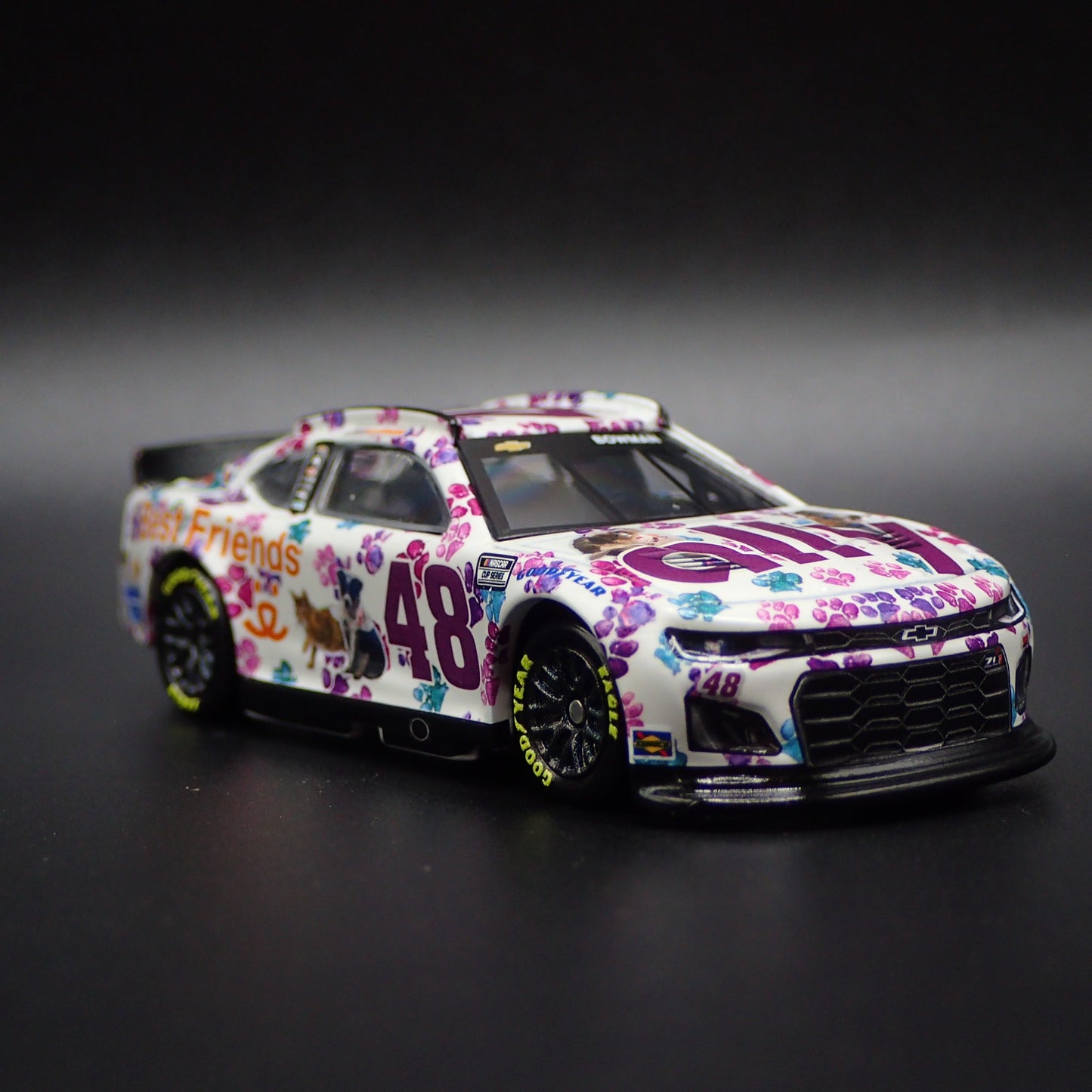 2024 CHEVY CAMARO ZL1 #48 ALEX BOWMAN ALLY BEST FRIENDS NASCAR 1:64 DIECAST CAR