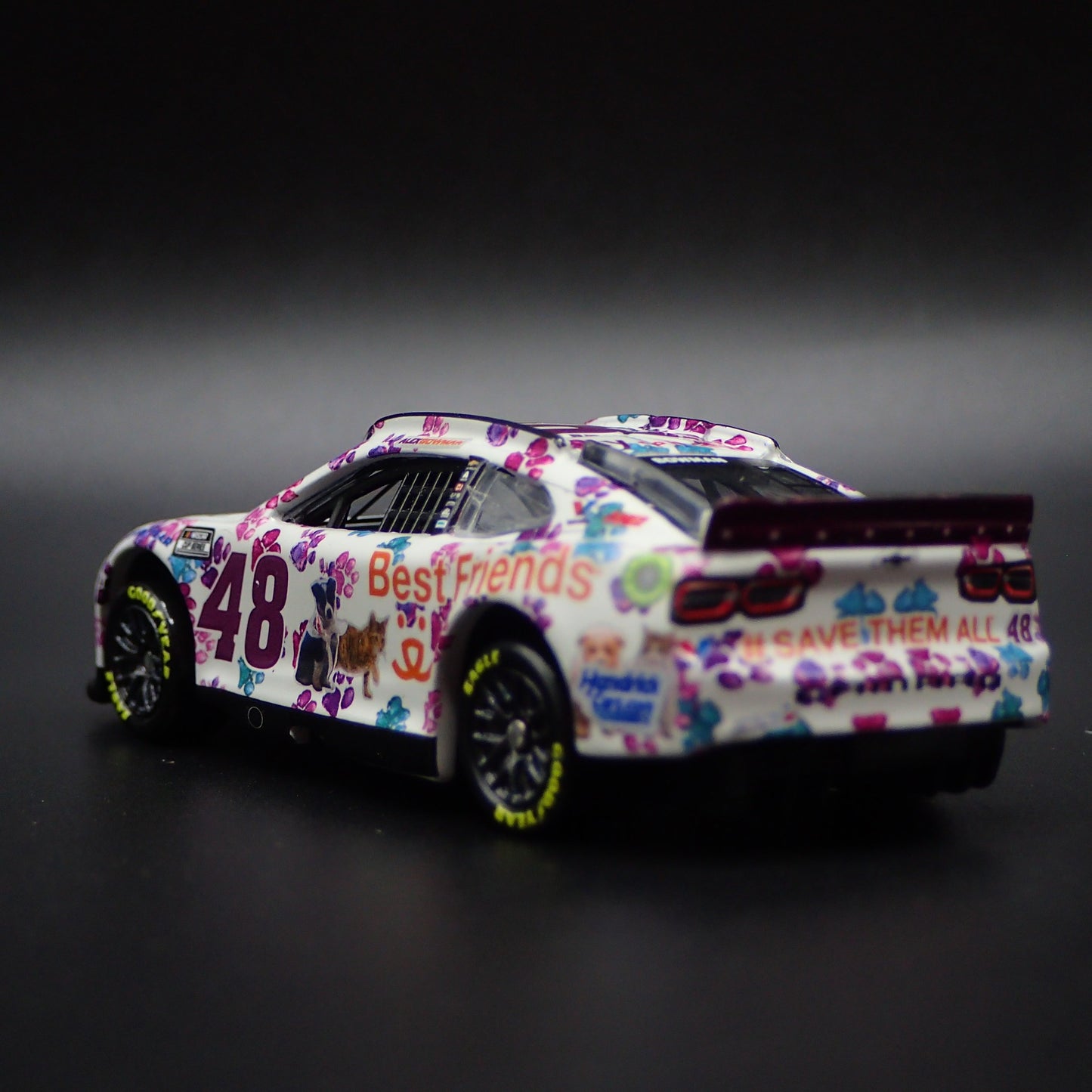 2024 CHEVY CAMARO ZL1 #48 ALEX BOWMAN ALLY BEST FRIENDS NASCAR 1:64 DIECAST CAR