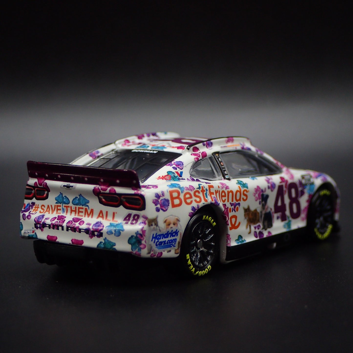 2024 CHEVY CAMARO ZL1 #48 ALEX BOWMAN ALLY BEST FRIENDS NASCAR 1:64 DIECAST CAR