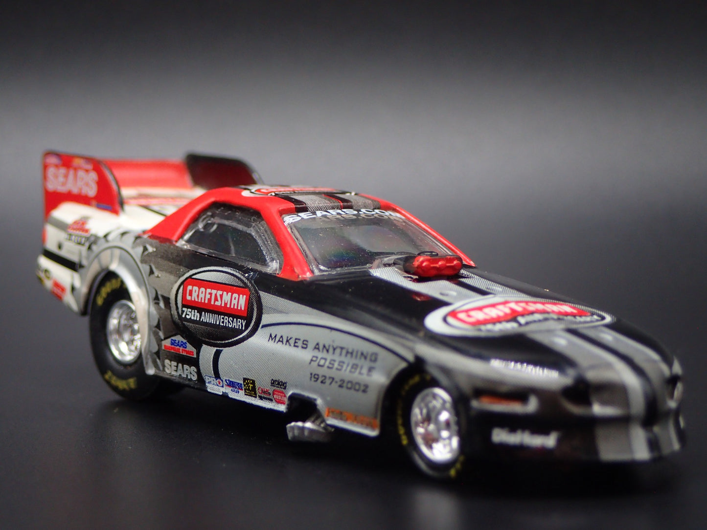 2002 02 CRAFTSMAN NHRA FUNNY CAR DALE CREASY JR 1:64 SCALE DIECAST MODEL CAR