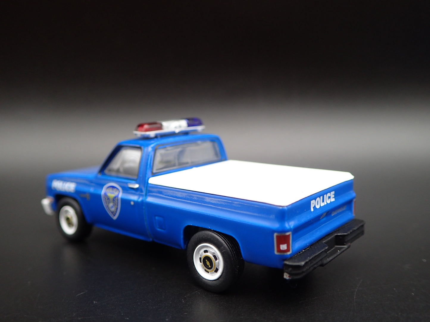 1981 CHEVY CHEVROLET C10 TRUCK CONRAIL TRAIN POLICE 1/64 SCALE DIECAST MODEL CAR
