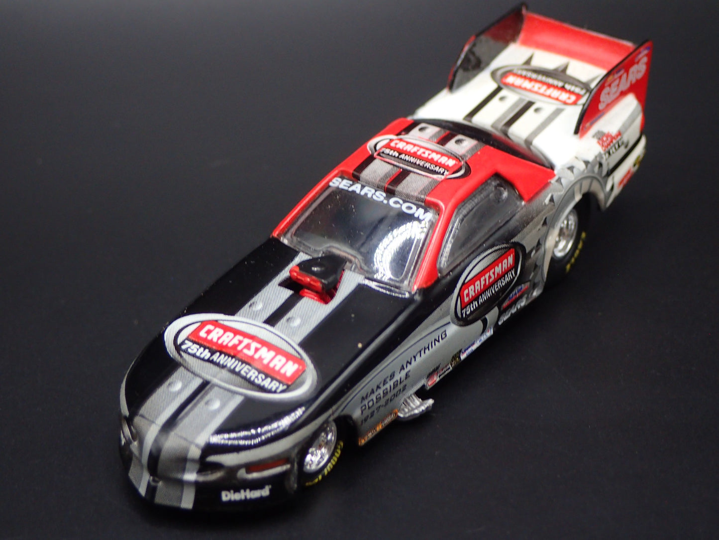 2002 02 CRAFTSMAN NHRA FUNNY CAR DALE CREASY JR 1:64 SCALE DIECAST MODEL CAR