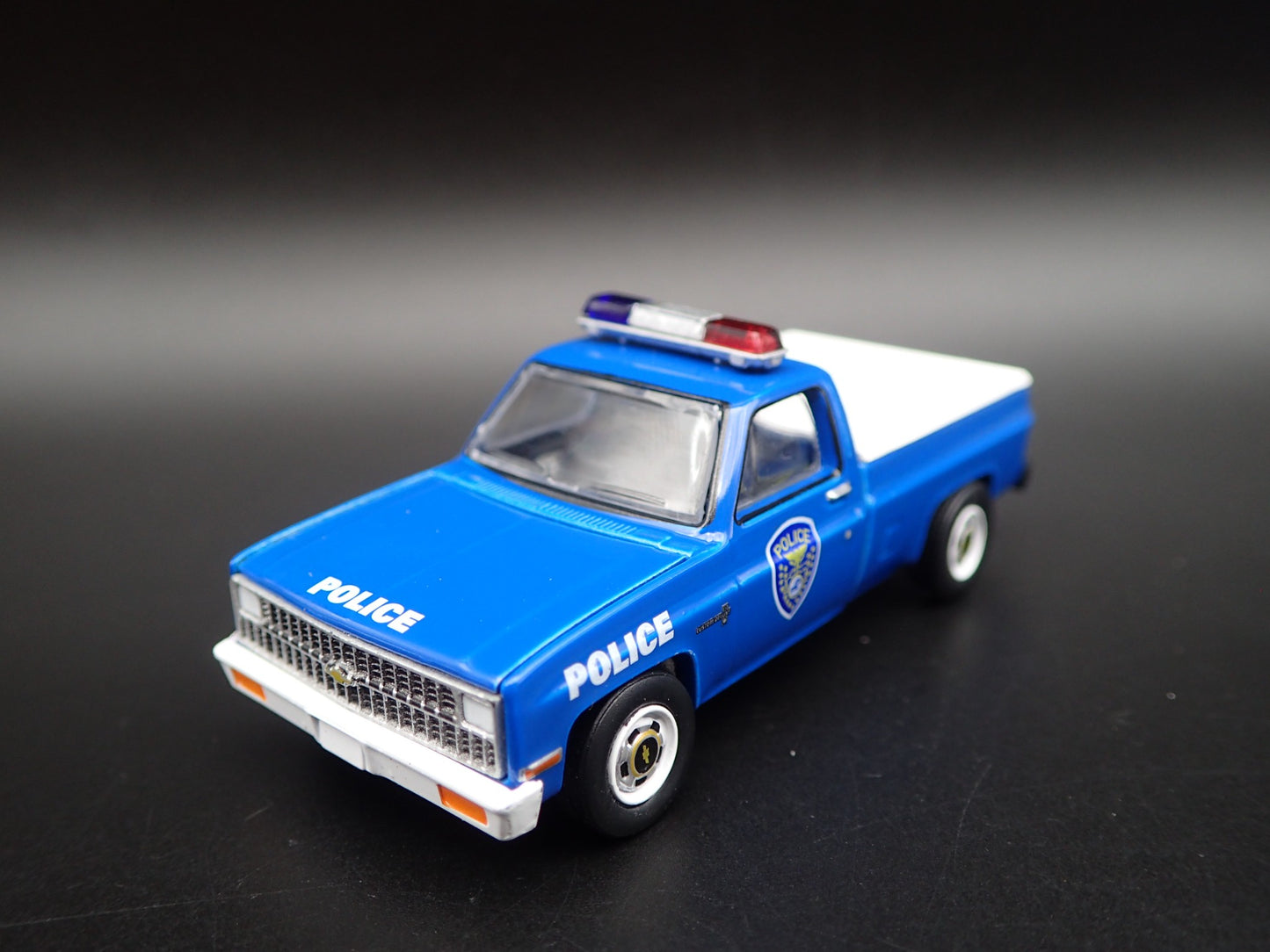 1981 CHEVY CHEVROLET C10 TRUCK CONRAIL TRAIN POLICE 1/64 SCALE DIECAST MODEL CAR