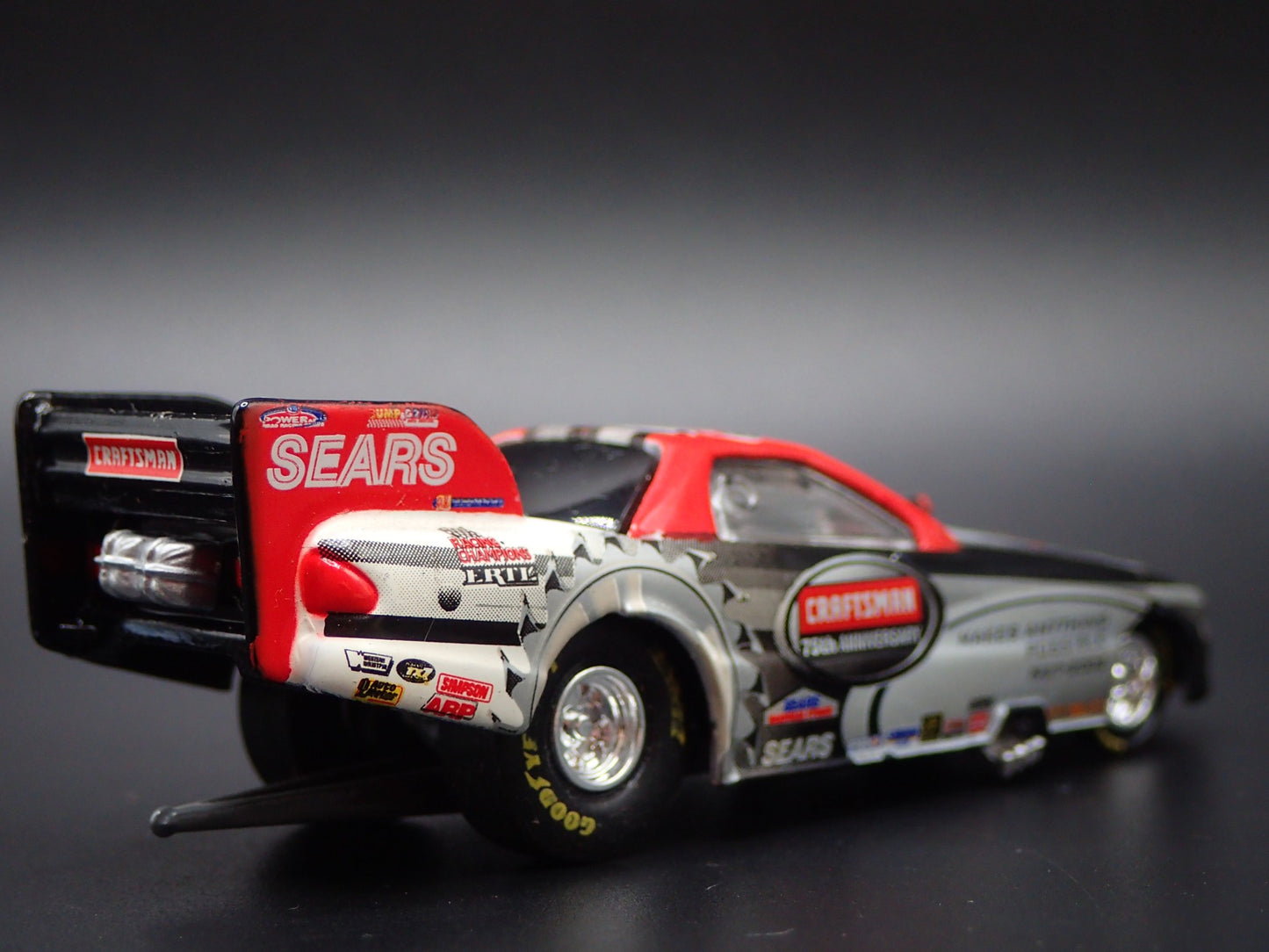 2002 02 CRAFTSMAN NHRA FUNNY CAR DALE CREASY JR 1:64 SCALE DIECAST MODEL CAR