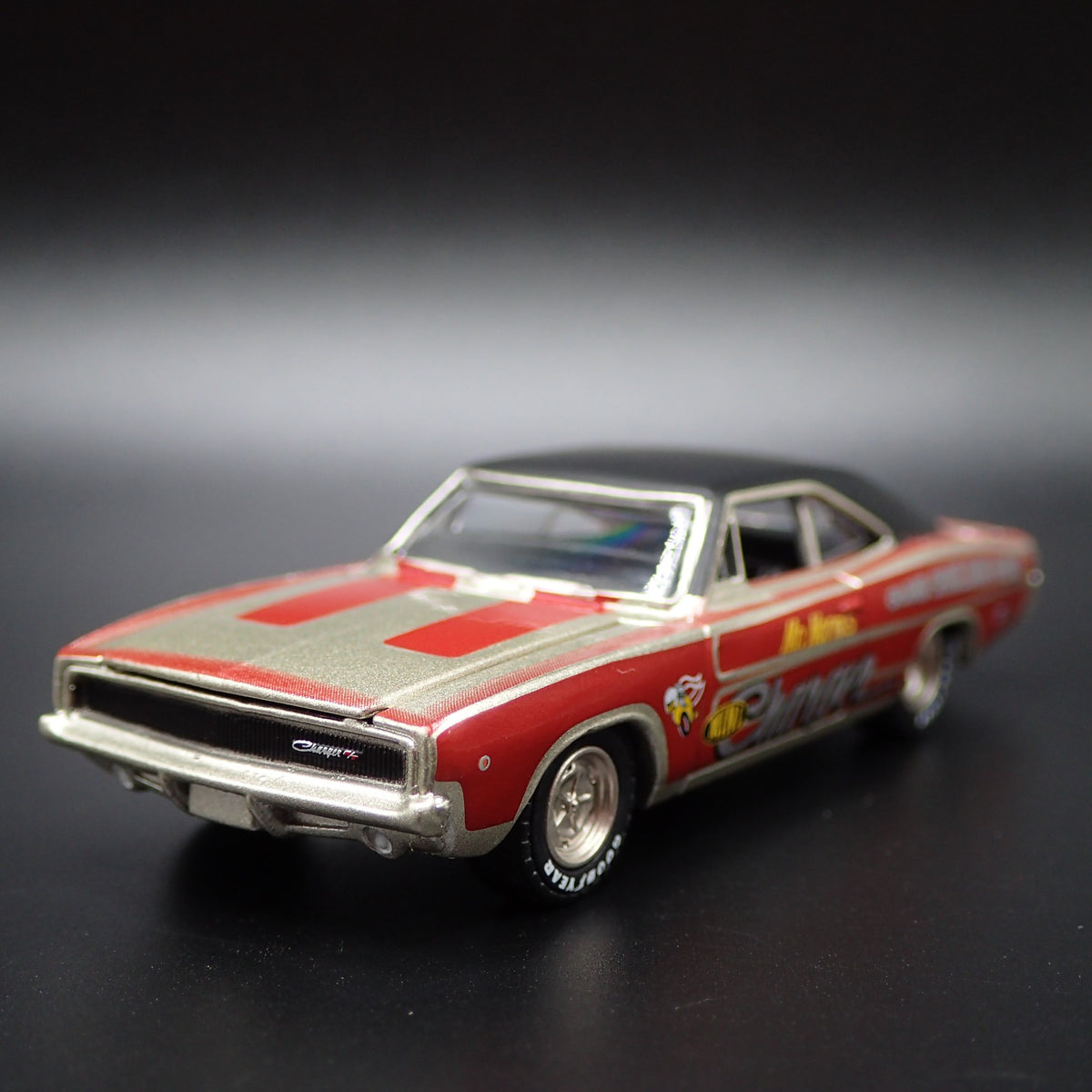 1968 68 DODGE CHARGER MR NORMS CHARGER NHRA 1:64 SCALE DIORAMA DIECAST MODEL CAR-Burning Rubber Toy Company
