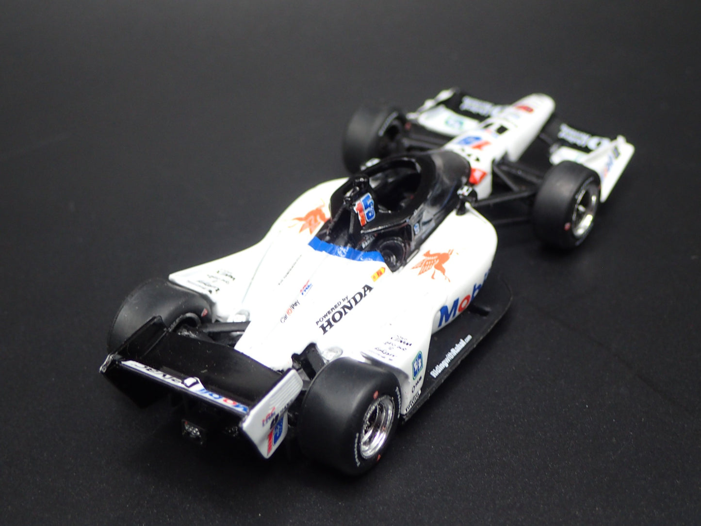 2025 25 INDY RACING HONDA 15 GRAHAM RAHAL MOBIL 1 1:64 SCALE DIECAST MODEL CAR