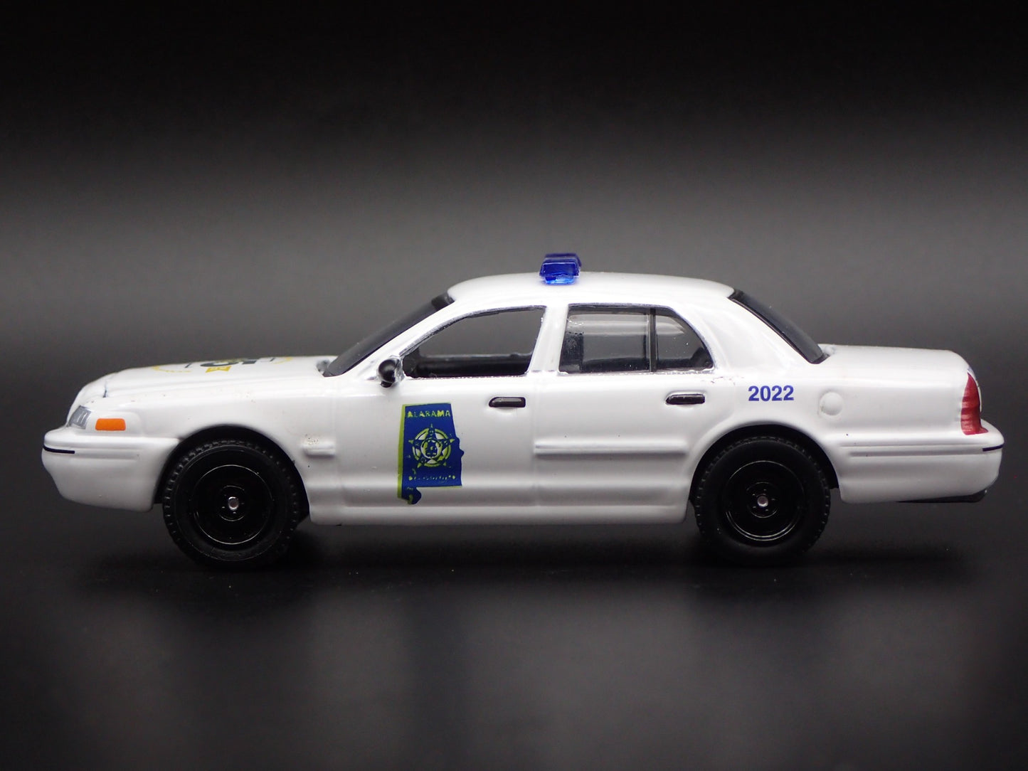 2008 FORD CROWN VICTORIA ALABAMA STATE POLICE FOP 1:64 SCALE DIECAST MODEL CAR