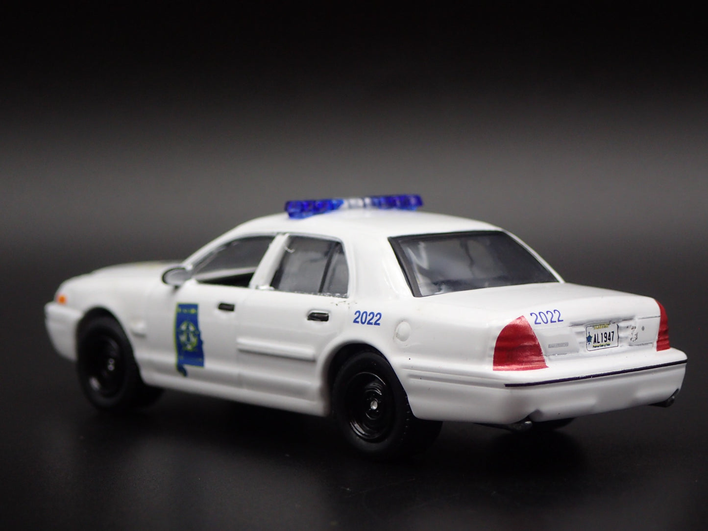2008 FORD CROWN VICTORIA ALABAMA STATE POLICE FOP 1:64 SCALE DIECAST MODEL CAR