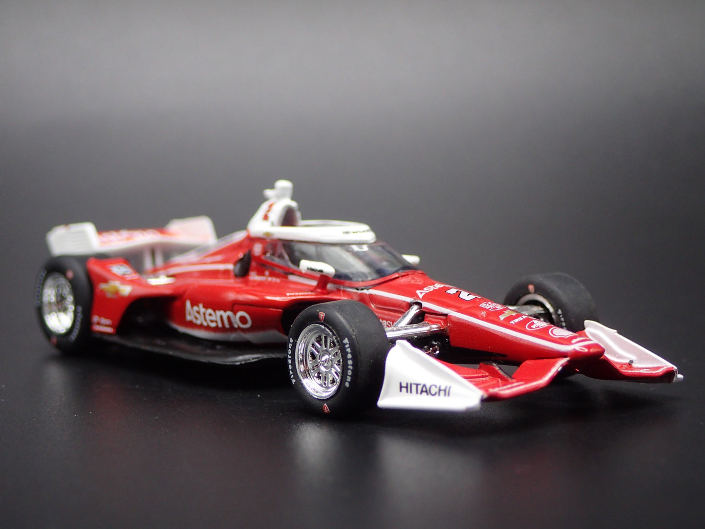 2025 INDY RACING CHEVY 2 JOSEF NEWGARDEN ASTEMO 1:64 SCALE DIECAST MODEL CAR