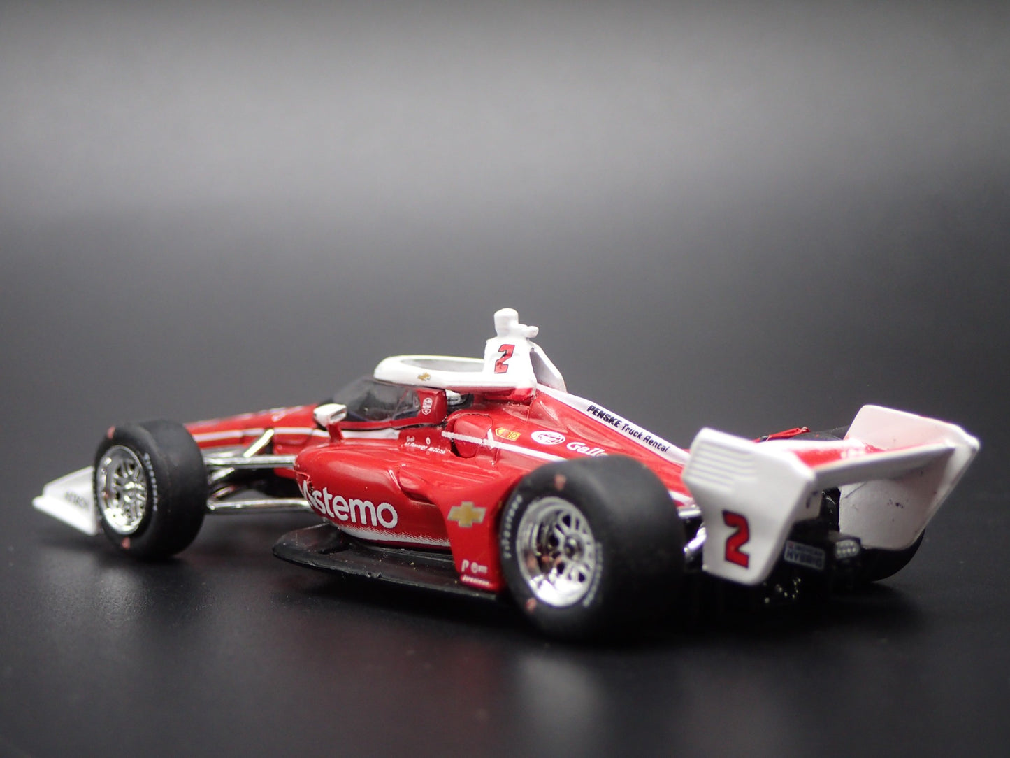 2025 INDY RACING CHEVY 2 JOSEF NEWGARDEN ASTEMO 1:64 SCALE DIECAST MODEL CAR