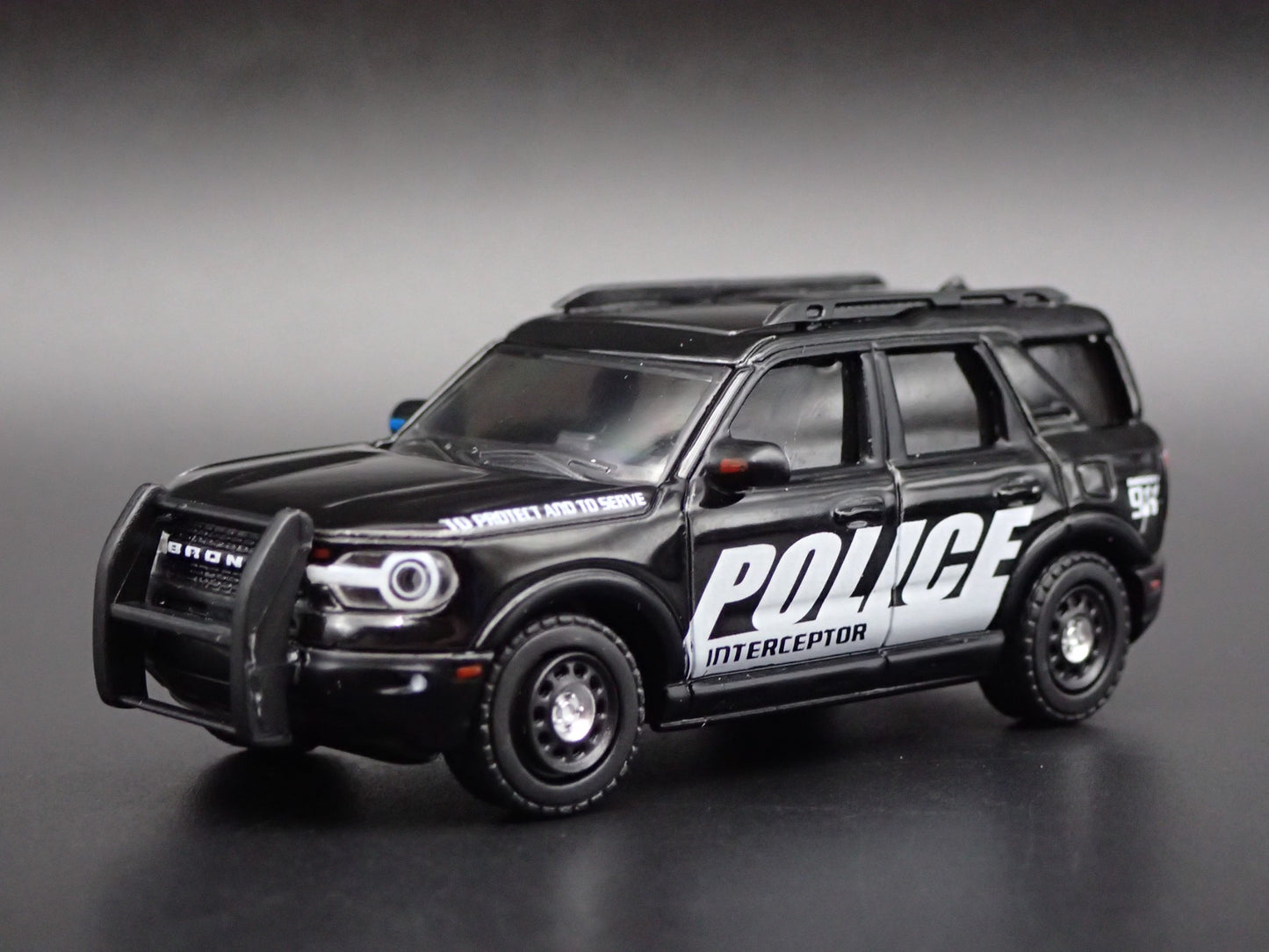 2021-2025 FORD BRONCO SPORT POLICE INTERCEPTOR SUV 1:64 SCALE DIECAST MODEL CAR