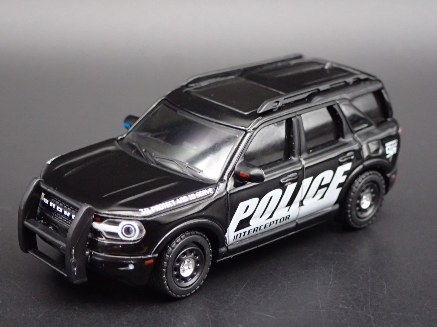 2021-2025 FORD BRONCO SPORT POLICE INTERCEPTOR SUV 1:64 SCALE DIECAST MODEL CAR