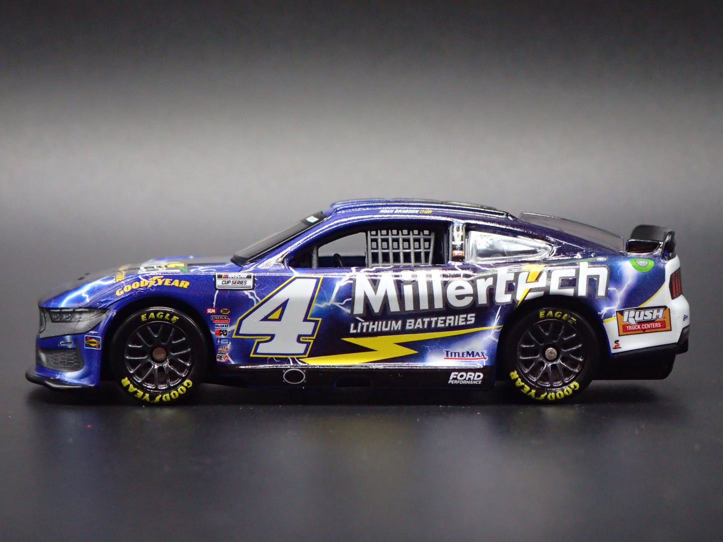 2025 25 FORD MUSTANG #4 NOAH GRAGSON MILLERTECH NASCAR 1:64 SCALE DIECAST CAR