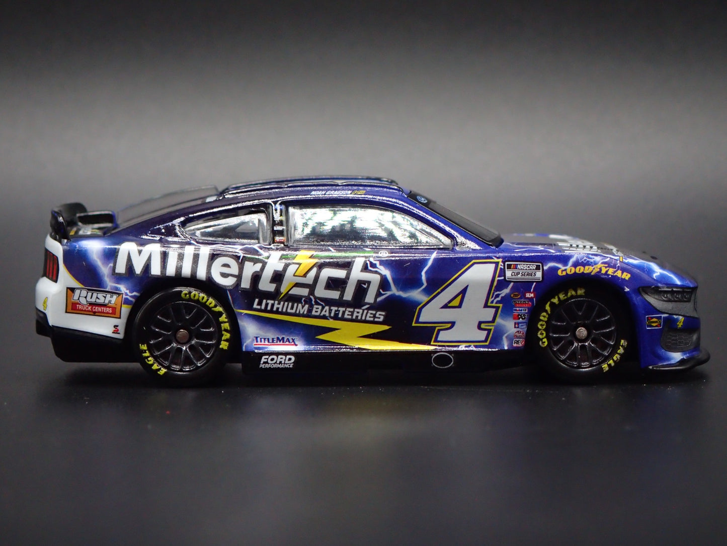 2025 25 FORD MUSTANG #4 NOAH GRAGSON MILLERTECH NASCAR 1:64 SCALE DIECAST CAR