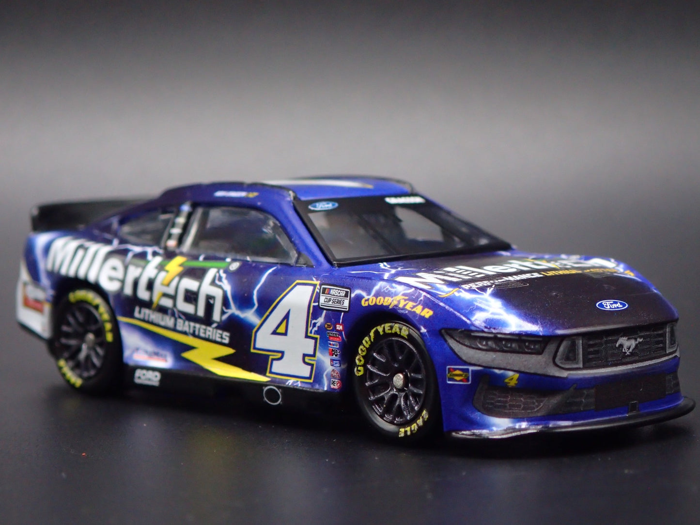 2025 25 FORD MUSTANG #4 NOAH GRAGSON MILLERTECH NASCAR 1:64 SCALE DIECAST CAR