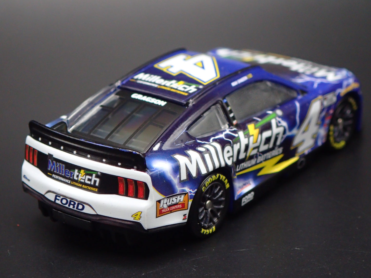 2025 25 FORD MUSTANG #4 NOAH GRAGSON MILLERTECH NASCAR 1:64 SCALE DIECAST CAR