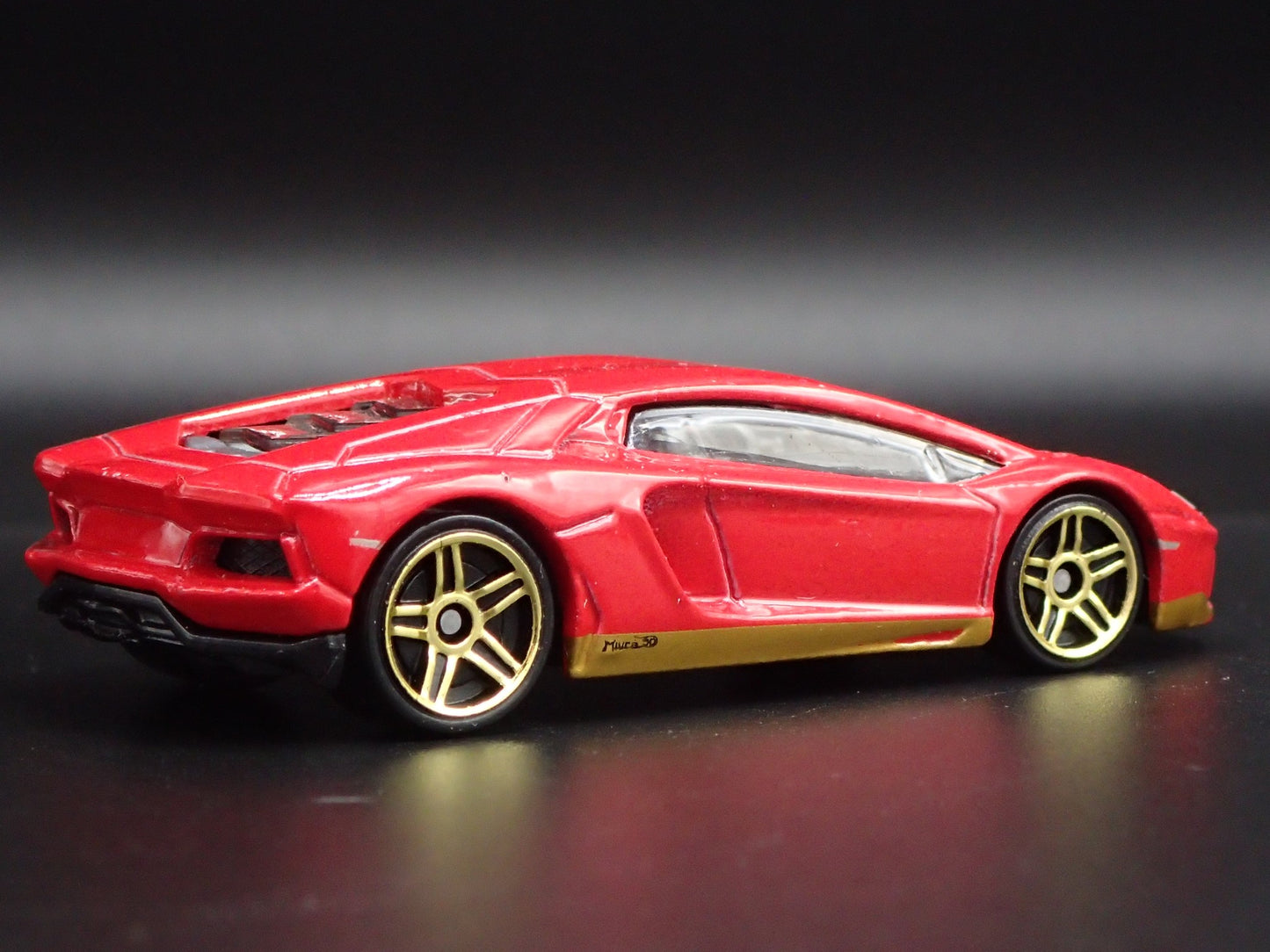 2017 17 LAMBORGHINI AVENTADOR MIURA HOMAGE SUPERCAR 1:64 SCALE DIECAST MODEL CAR