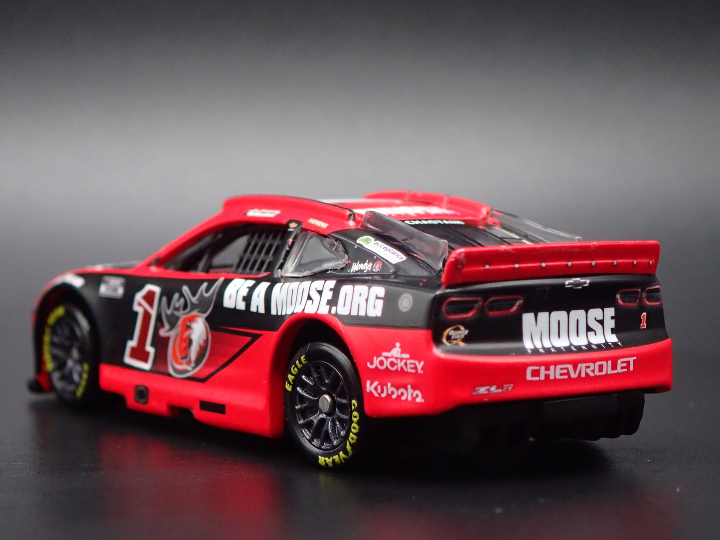 2025 25 CHEVY CHEVROLET #1 ROSS CHASTAIN MOOSE.ORG NASCAR 1:64 DIECAST MODEL CAR
