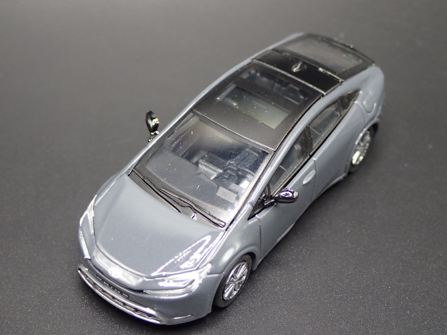 2023-2025 TOYOTA PRIUS GRAY 1/64 SCALE COLLECTIBLE DIORAMA DIECAST MODEL CAR