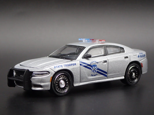 2011-2023 DODGE CHARGER PURSUIT NEVADA HIGHWAY PATROL 1:64 DIECAST MODEL CAR-Burning Rubber Toy Company