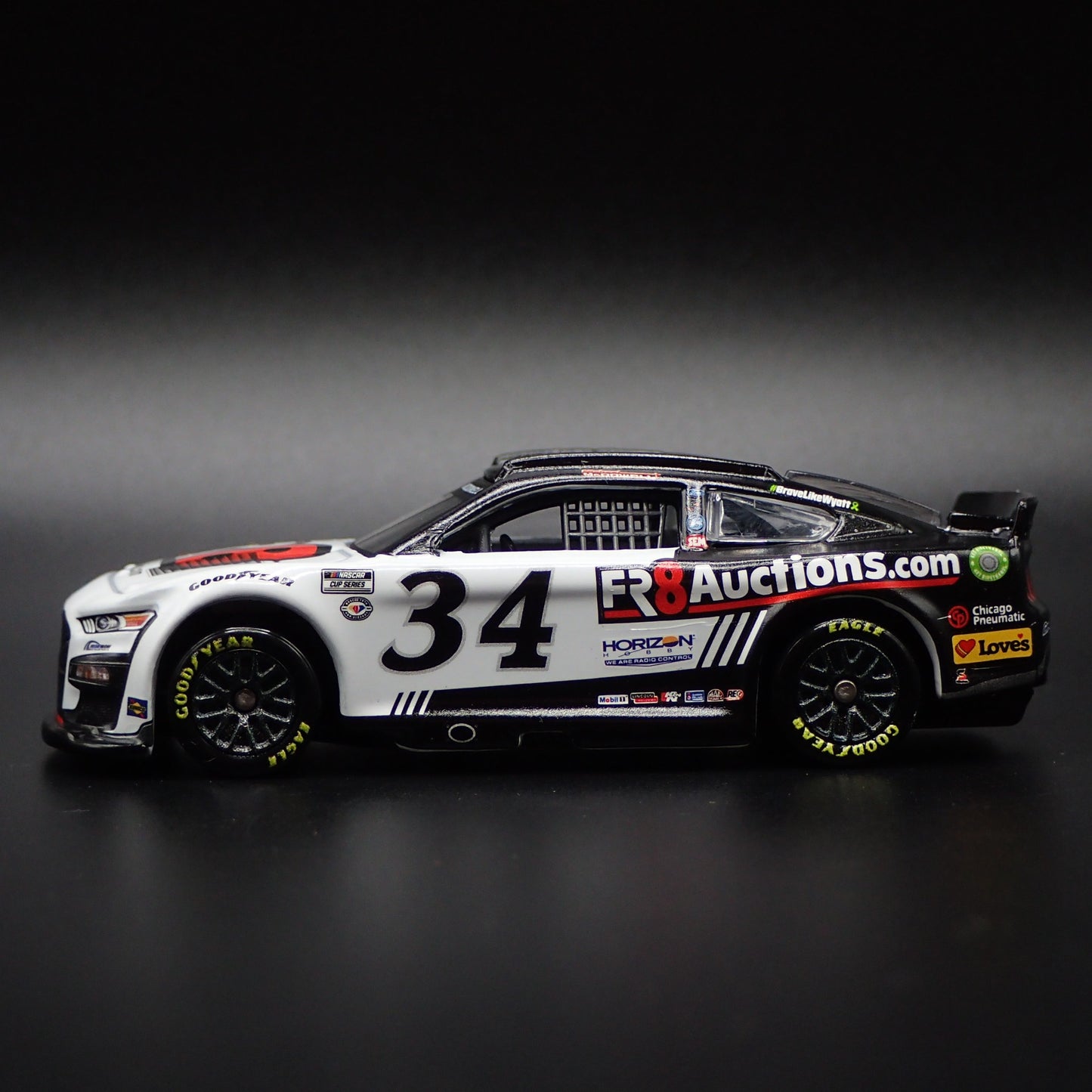2023 23 MUSTANG 34 MICHAEL MCDOWELL FR8AUCTIONS NASCAR 1:64 DIECAST MODEL CAR