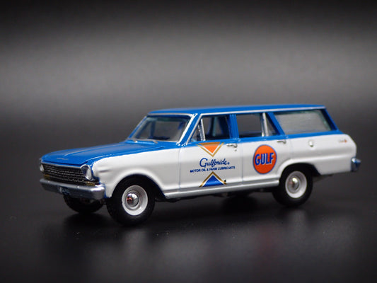 1963 63 CHEVY CHEVROLET NOVA II 400 STATION WAGON 1:64 SCALE DIECAST MODEL CAR