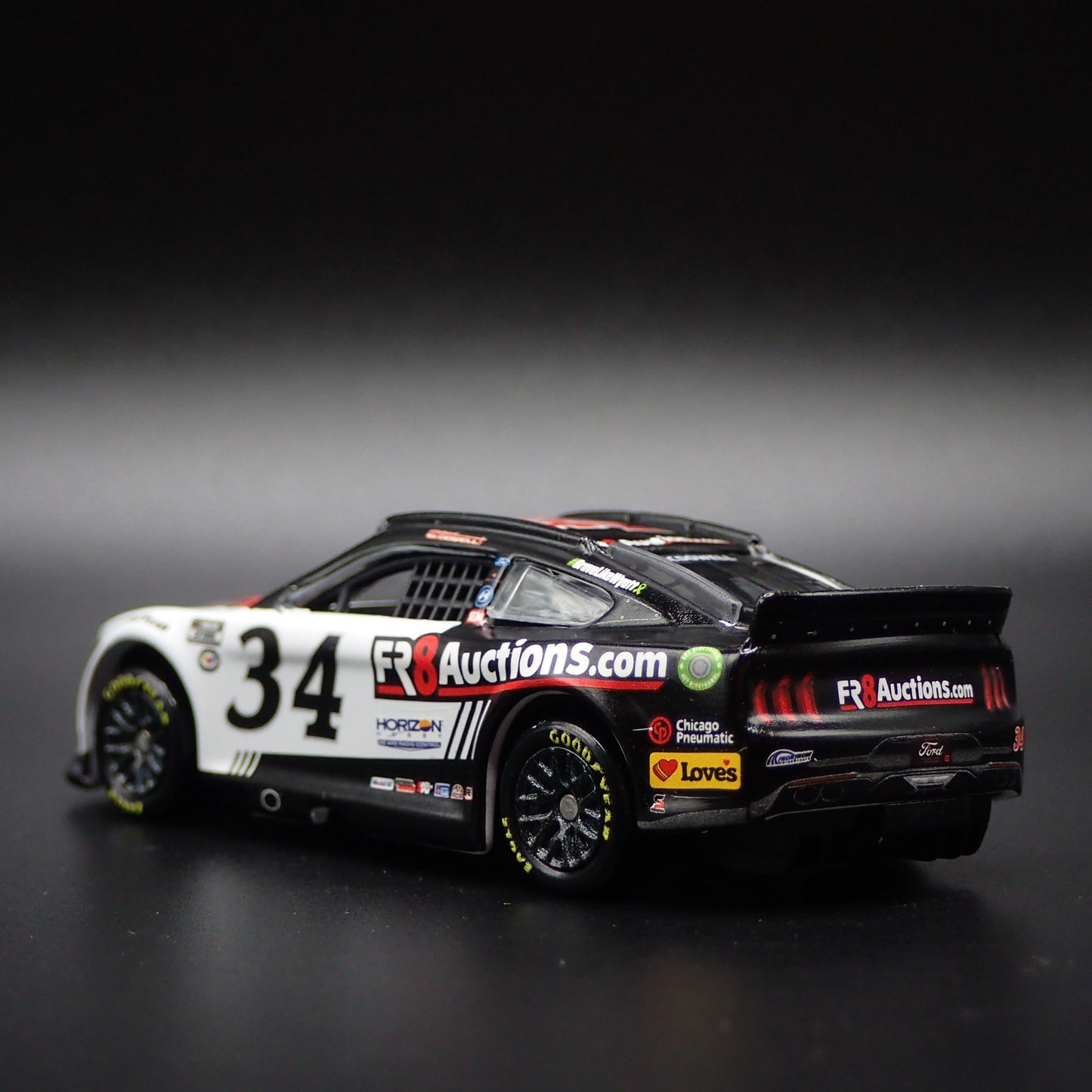 2023 23 MUSTANG 34 MICHAEL MCDOWELL FR8AUCTIONS NASCAR 1:64 DIECAST MODEL CAR