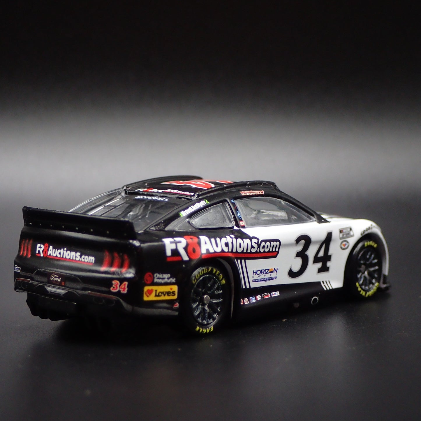 2023 23 MUSTANG 34 MICHAEL MCDOWELL FR8AUCTIONS NASCAR 1:64 DIECAST MODEL CAR