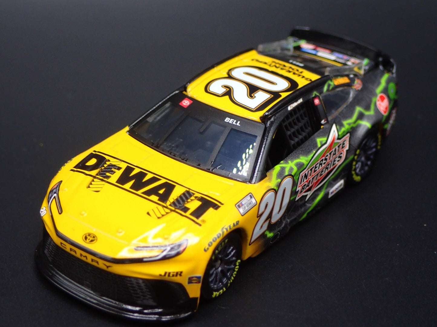 2025 TOYOTA CAMRY 20 CHRISTOPHER BELL INTERSTATE BATTERIES NASCAR 1:64 DIECAST