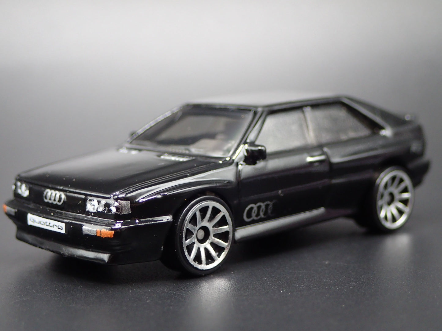 1980-1991 AUDI SPORT QUATTRO BLACK 1:64 SCALE COLLECTIBLE DIECAST MODEL CAR
