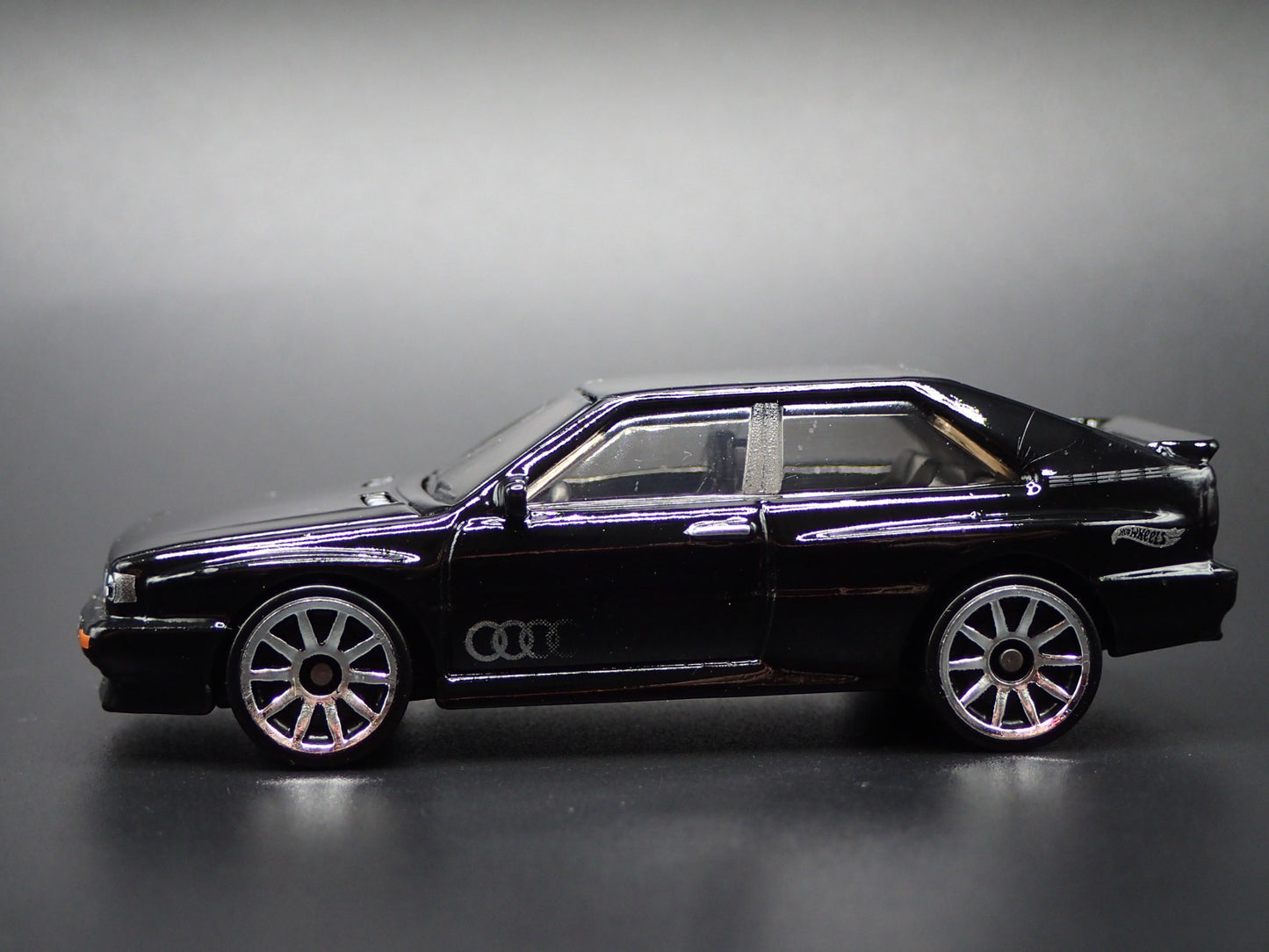 1980-1991 AUDI SPORT QUATTRO BLACK 1:64 SCALE COLLECTIBLE DIECAST MODEL CAR