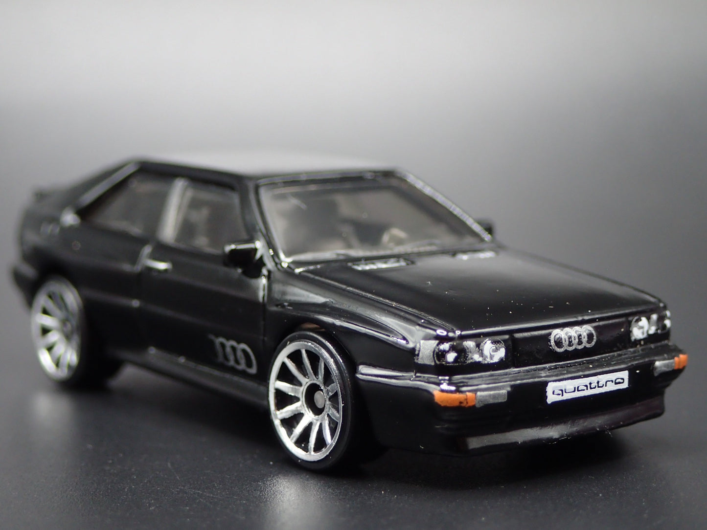 1980-1991 AUDI SPORT QUATTRO BLACK 1:64 SCALE COLLECTIBLE DIECAST MODEL CAR