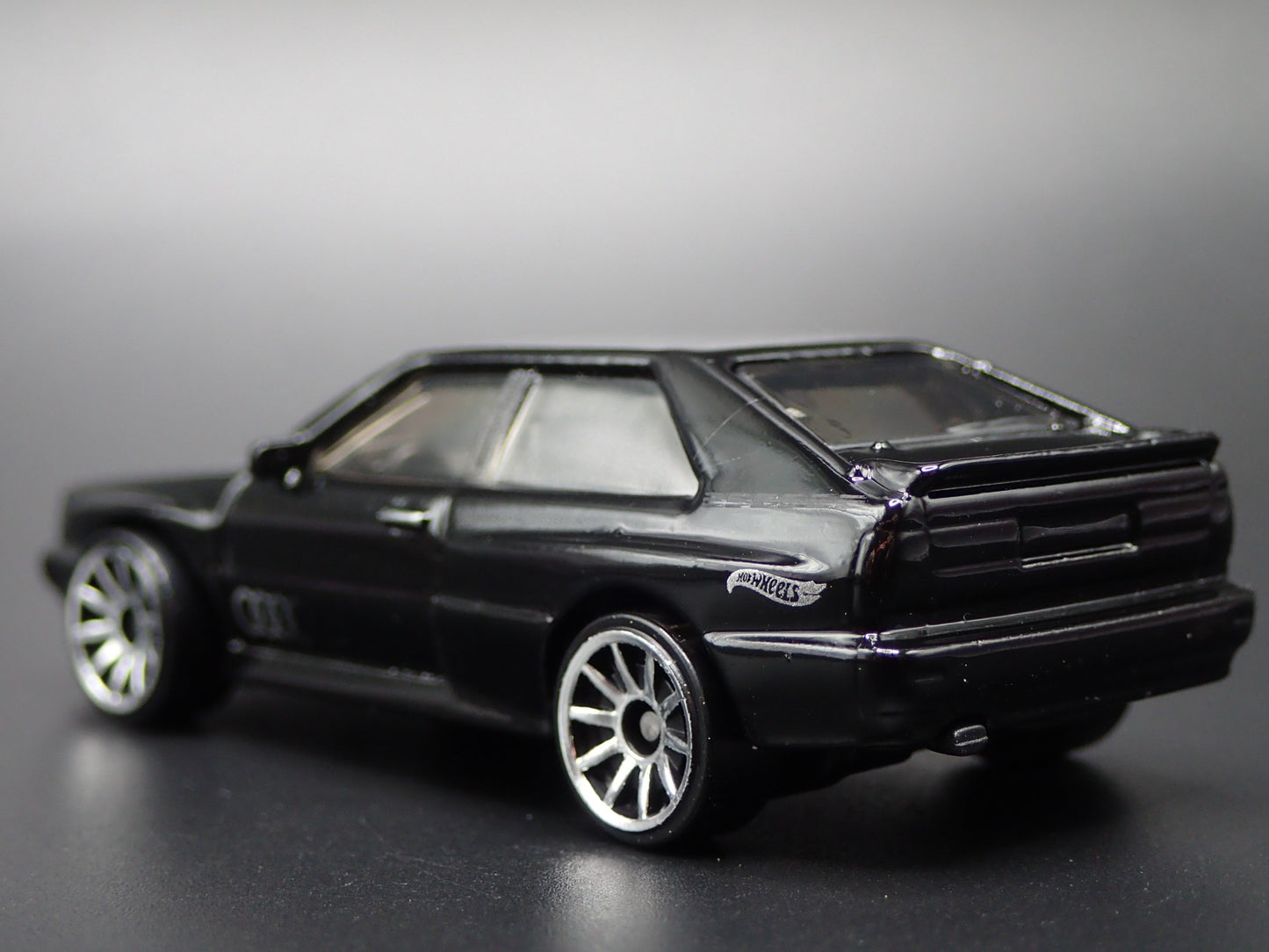 1980-1991 AUDI SPORT QUATTRO BLACK 1:64 SCALE COLLECTIBLE DIECAST MODEL CAR