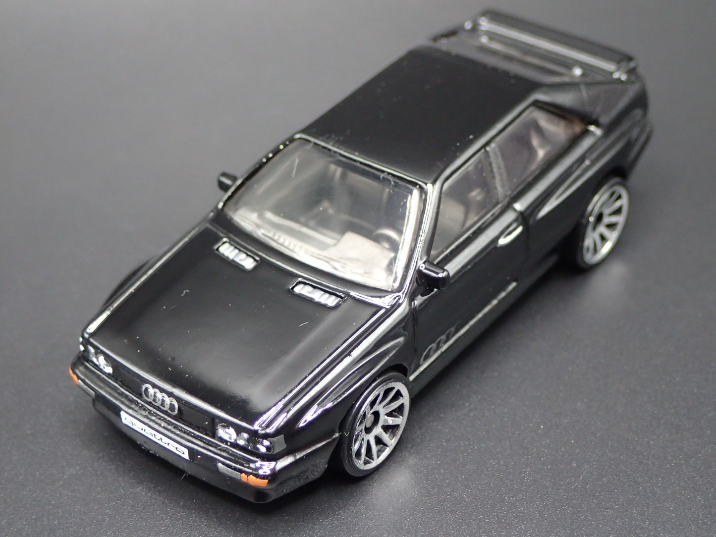 1980-1991 AUDI SPORT QUATTRO BLACK 1:64 SCALE COLLECTIBLE DIECAST MODEL CAR