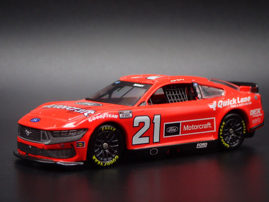 2025 25 FORD MUSTANG #21 JOSH BERRY MOTORCRAFT NASCAR 1:64 DIECAST MODEL CAR
