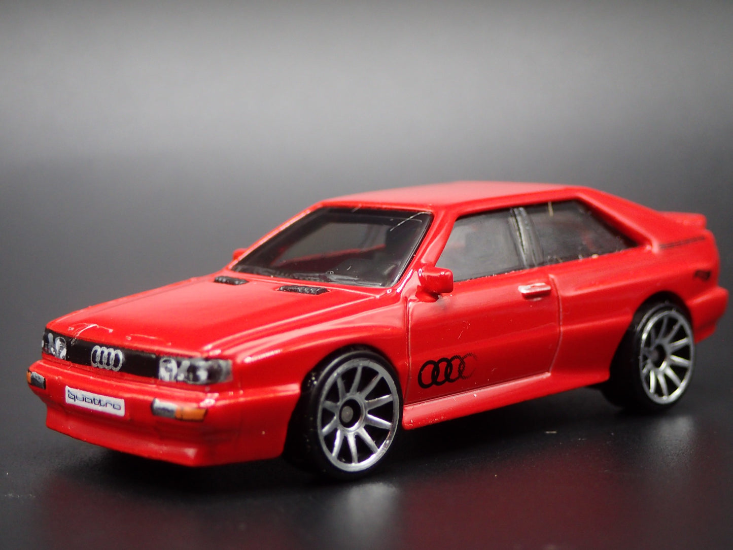 1980-1991 AUDI SPORT QUATTRO RED 1:64 SCALE COLLECTIBLE DIECAST MODEL CAR