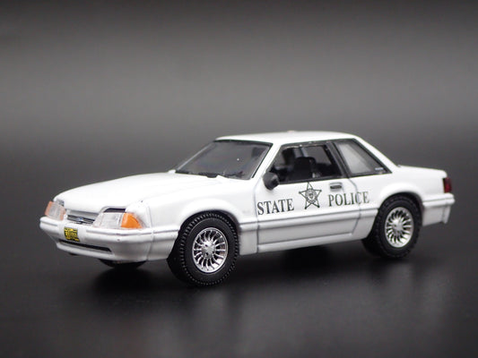 1993 FORD MUSTANG SSP OREGON STATE POLICE FOXBODY 1:64 SCALE DIECAST MODEL CAR