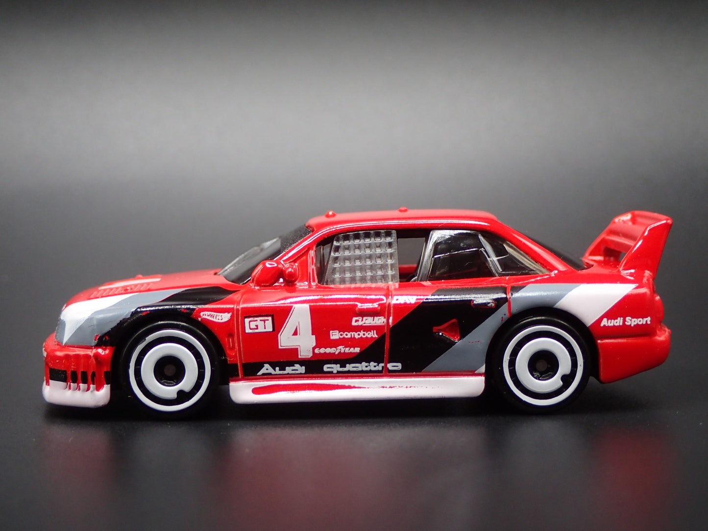 AUDI 90 QUATTRO IMSA RACE CAR 1:64 SCALE COLLECTIBLE DIORAMA DIECAST MODEL CAR