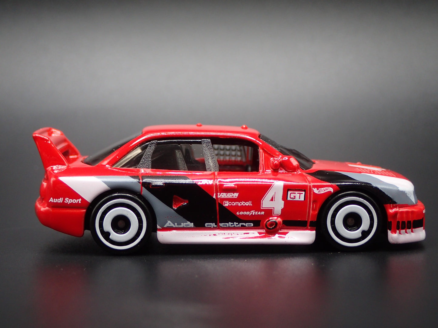 AUDI 90 QUATTRO IMSA RACE CAR 1:64 SCALE COLLECTIBLE DIORAMA DIECAST MODEL CAR