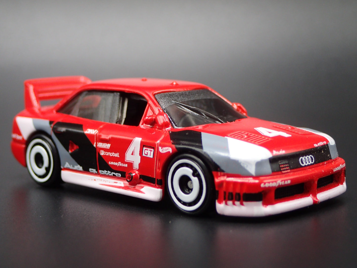 AUDI 90 QUATTRO IMSA RACE CAR 1:64 SCALE COLLECTIBLE DIORAMA DIECAST MODEL CAR