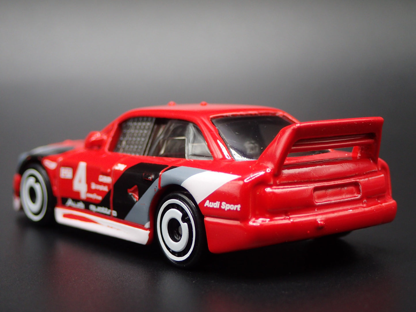 AUDI 90 QUATTRO IMSA RACE CAR 1:64 SCALE COLLECTIBLE DIORAMA DIECAST MODEL CAR