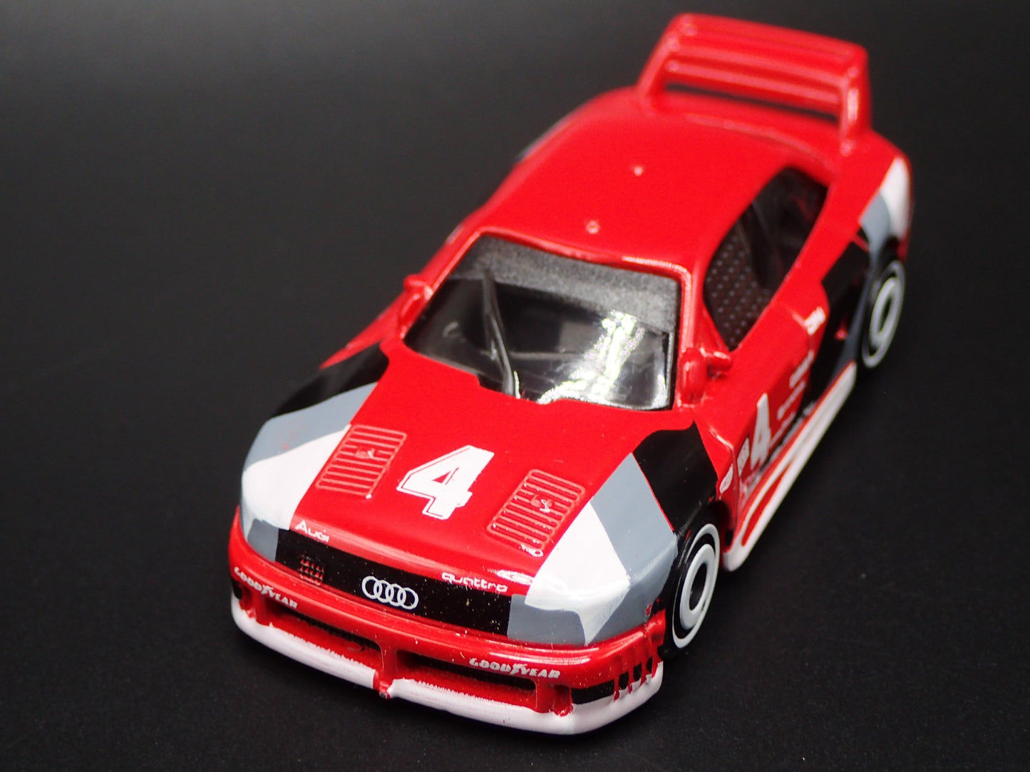 AUDI 90 QUATTRO IMSA RACE CAR 1:64 SCALE COLLECTIBLE DIORAMA DIECAST MODEL CAR