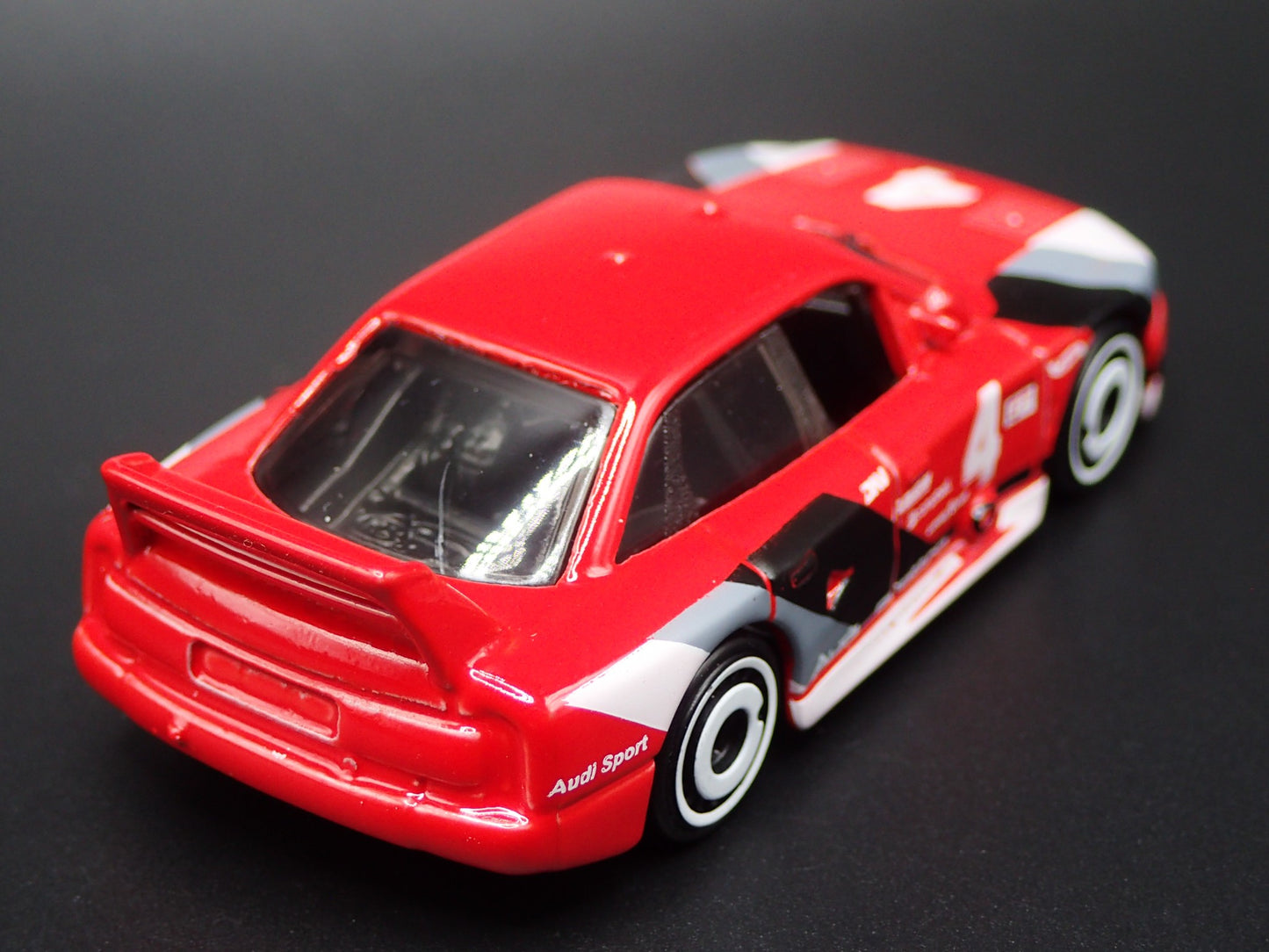 AUDI 90 QUATTRO IMSA RACE CAR 1:64 SCALE COLLECTIBLE DIORAMA DIECAST MODEL CAR