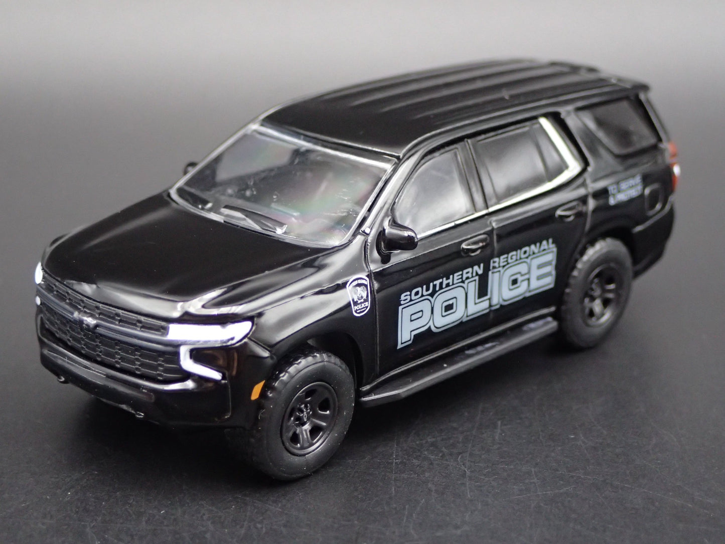 2021 CHEVY TAHOE PPV SOUTHERN REGIONAL, PA POLICE 1:64 SCALE DIECAST MODEL CAR